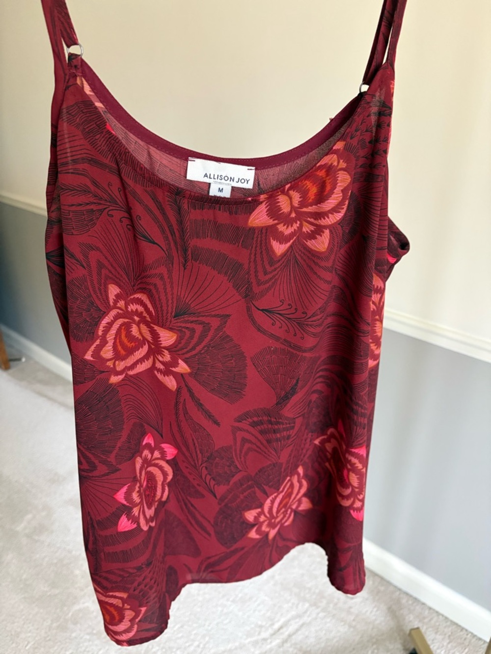 Allison Joy Red Floral Cami
